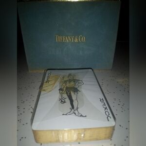 Tiffany & Co. Vintage Playing Cards Still in Plastic (Box Not Included)